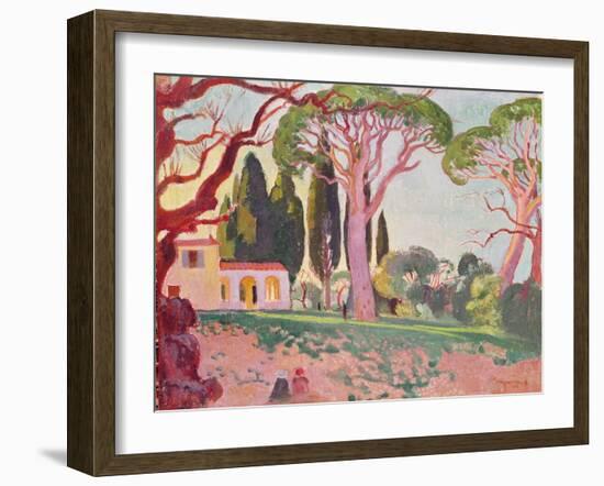 Saint-Cassien Chapel, Cannes, 1922-Maurice Denis-Framed Giclee Print