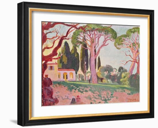 Saint-Cassien Chapel, Cannes, 1922-Maurice Denis-Framed Giclee Print