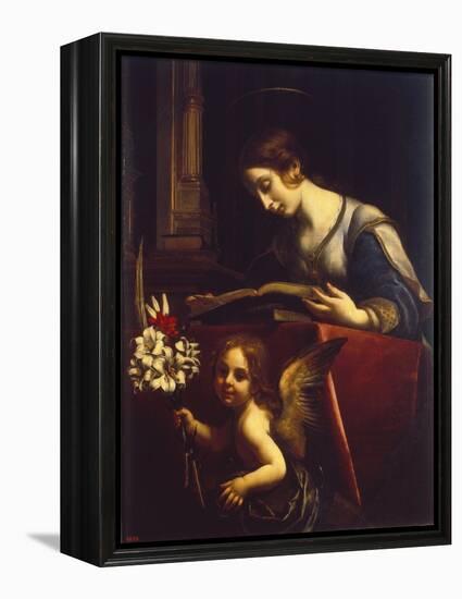 Saint Catherine, 1670-Carlo Dolci-Framed Premier Image Canvas