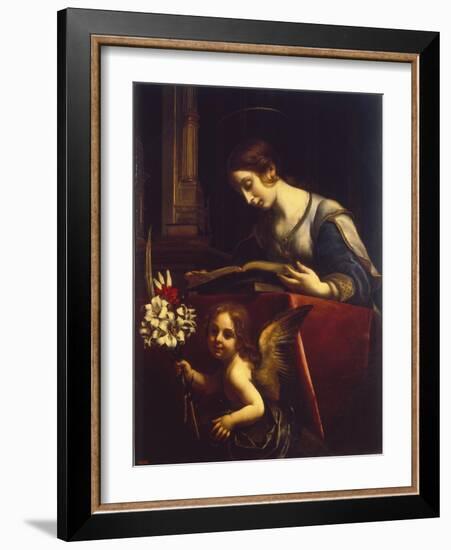 Saint Catherine, 1670-Carlo Dolci-Framed Giclee Print