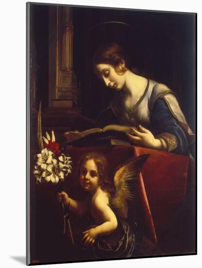 Saint Catherine, 1670-Carlo Dolci-Mounted Giclee Print