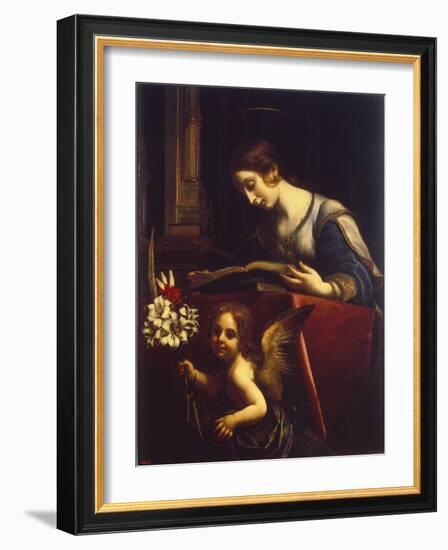 Saint Catherine, 1670-Carlo Dolci-Framed Giclee Print