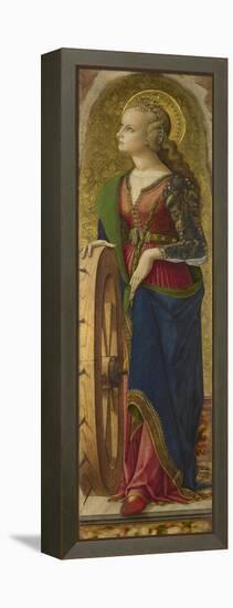 Saint Catherine of Alexandria, 1476-Carlo Crivelli-Framed Premier Image Canvas