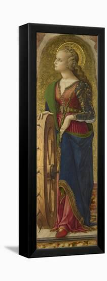 Saint Catherine of Alexandria, 1476-Carlo Crivelli-Framed Premier Image Canvas