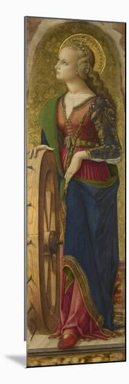 Saint Catherine of Alexandria, 1476-Carlo Crivelli-Mounted Giclee Print