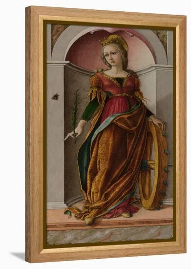 Saint Catherine of Alexandria, C. 1492-Carlo Crivelli-Framed Premier Image Canvas