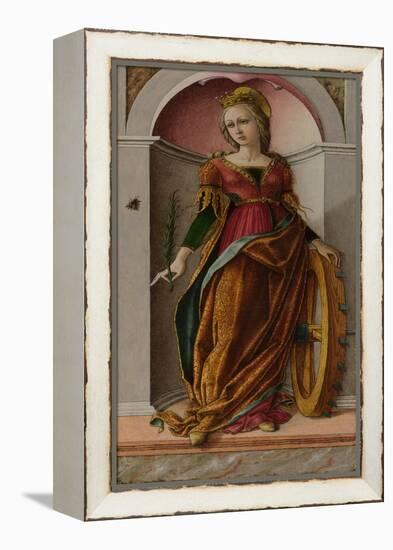 Saint Catherine of Alexandria, C. 1492-Carlo Crivelli-Framed Premier Image Canvas