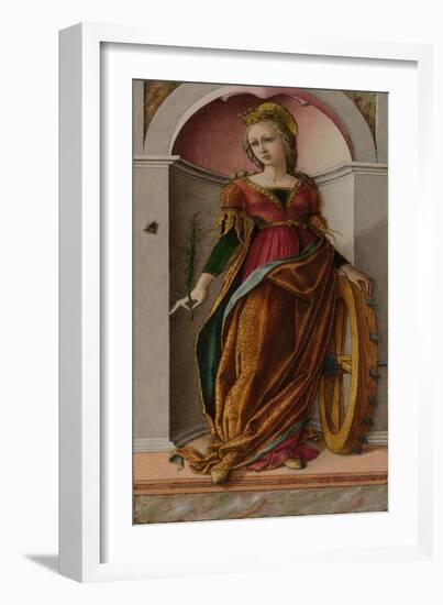 Saint Catherine of Alexandria, C. 1492-Carlo Crivelli-Framed Giclee Print