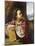 Saint Catherine of Alexandria (Oil on Canvas)-Artemisia Gentileschi-Mounted Giclee Print