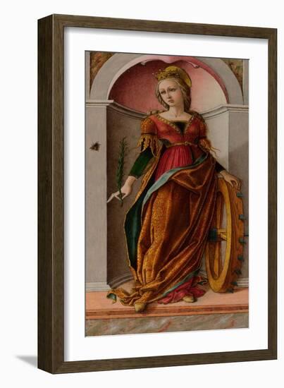 Saint Catherine of Alexandria-Carlo Crivelli-Framed Giclee Print