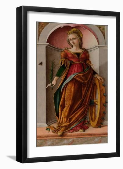 Saint Catherine of Alexandria-Carlo Crivelli-Framed Giclee Print