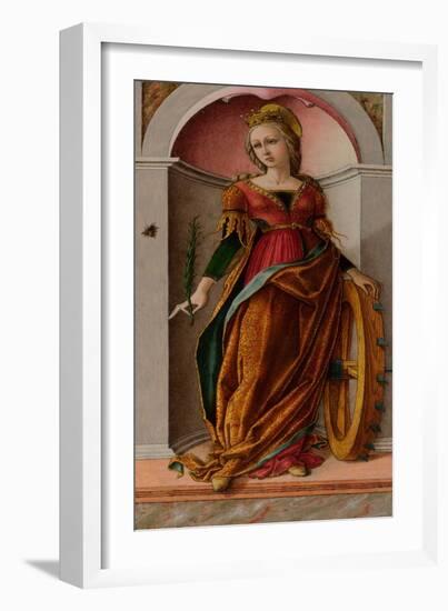 Saint Catherine of Alexandria-Carlo Crivelli-Framed Giclee Print