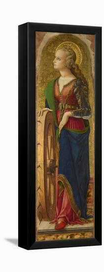 Saint Catherine of Alexandria-Carlo Crivelli-Framed Premier Image Canvas