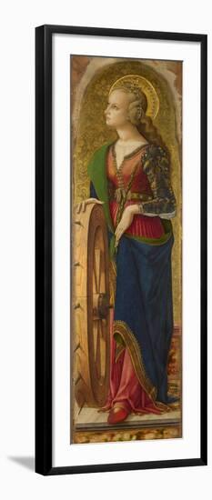 Saint Catherine of Alexandria-Carlo Crivelli-Framed Giclee Print