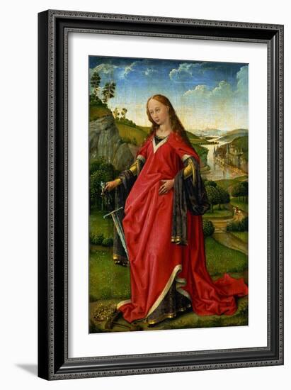 Saint Catherine of Alexandria-Rogier van der Weyden-Framed Giclee Print