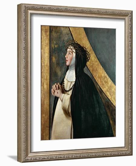 Saint Catherine of Siena, 1612-1614-Juan Bautista Mayno-Framed Giclee Print