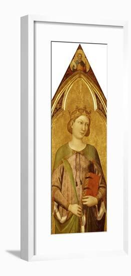 Saint Catherine-Jacopo Del Casentino-Framed Giclee Print