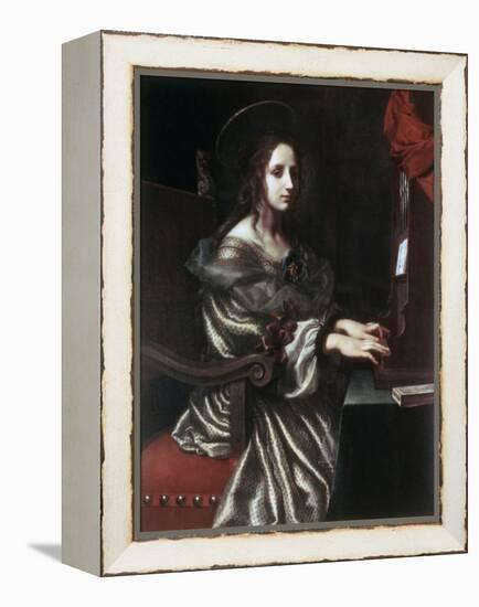 Saint Cecilia, 1640S-Carlo Dolci-Framed Premier Image Canvas