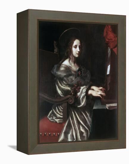 Saint Cecilia, 1640S-Carlo Dolci-Framed Premier Image Canvas