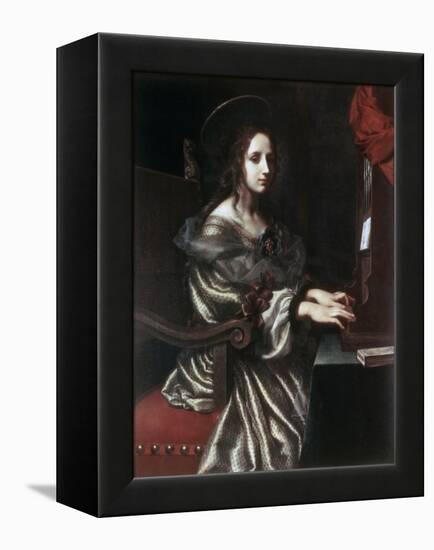 Saint Cecilia, 1640S-Carlo Dolci-Framed Premier Image Canvas