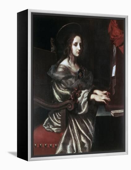 Saint Cecilia, 1640S-Carlo Dolci-Framed Premier Image Canvas