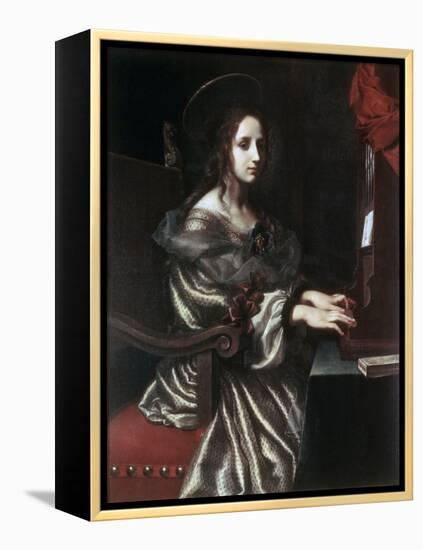 Saint Cecilia, 1640S-Carlo Dolci-Framed Premier Image Canvas