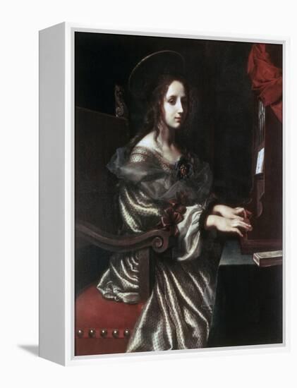 Saint Cecilia, 1640S-Carlo Dolci-Framed Premier Image Canvas