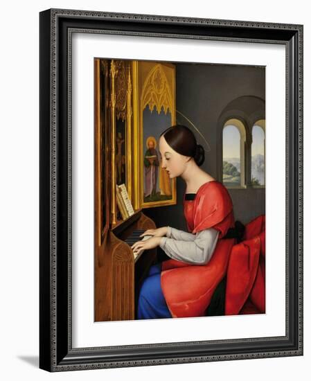 Saint Cecilia, 1823-Anton Josef Dräger-Framed Giclee Print