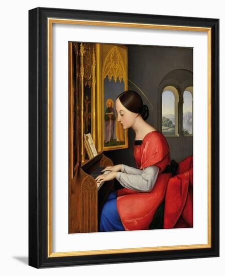 Saint Cecilia, 1823-Anton Josef Dräger-Framed Giclee Print