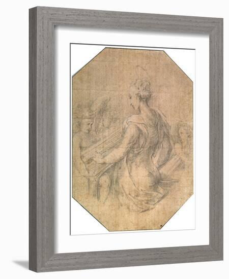 'Saint Cecilia', c1527-1530--Framed Giclee Print