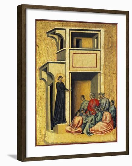 Saint Cecilia Converting Soldiers of Prefect-null-Framed Giclee Print