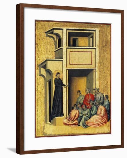 Saint Cecilia Converting Soldiers of Prefect-null-Framed Giclee Print