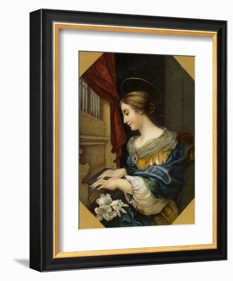 Saint Cecilia Playing the Organ-Carlo Dolci-Framed Giclee Print