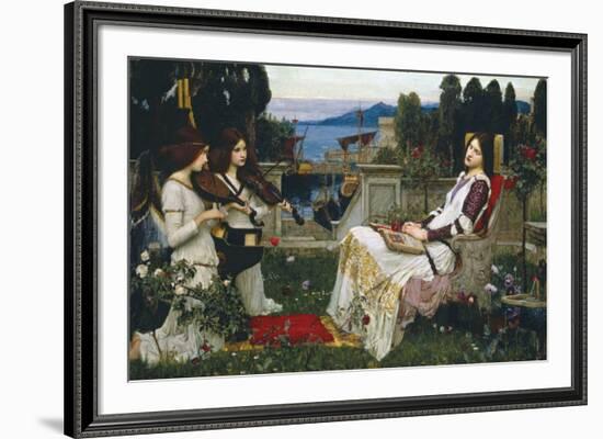 Saint Cecilia-John William Waterhouse-Framed Giclee Print