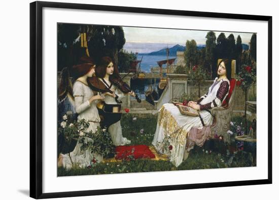 Saint Cecilia-John William Waterhouse-Framed Giclee Print