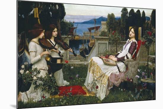 Saint Cecilia-John William Waterhouse-Mounted Giclee Print