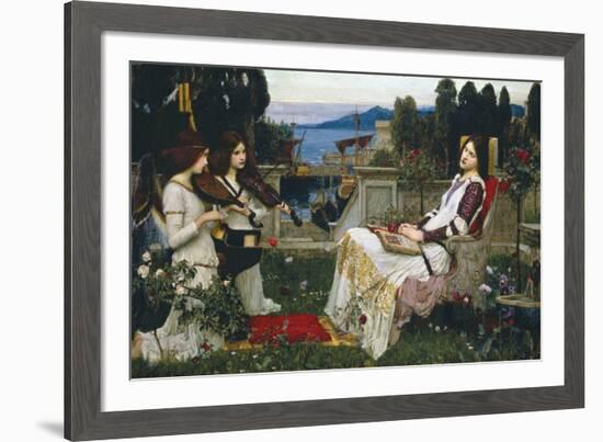 Saint Cecilia-John William Waterhouse-Framed Giclee Print