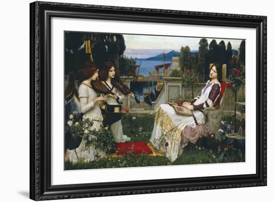 Saint Cecilia-John William Waterhouse-Framed Giclee Print