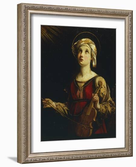 Saint Cecilia-Guido Reni-Framed Giclee Print