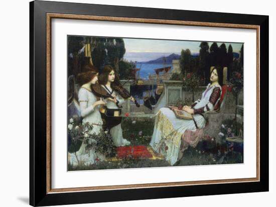 Saint Cecilia-John William Waterhouse-Framed Giclee Print