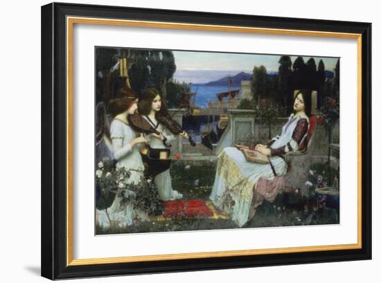 Saint Cecilia-John William Waterhouse-Framed Giclee Print