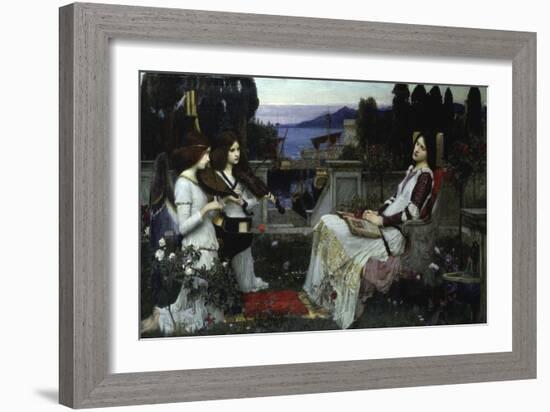 Saint Cecilia-John William Waterhouse-Framed Giclee Print