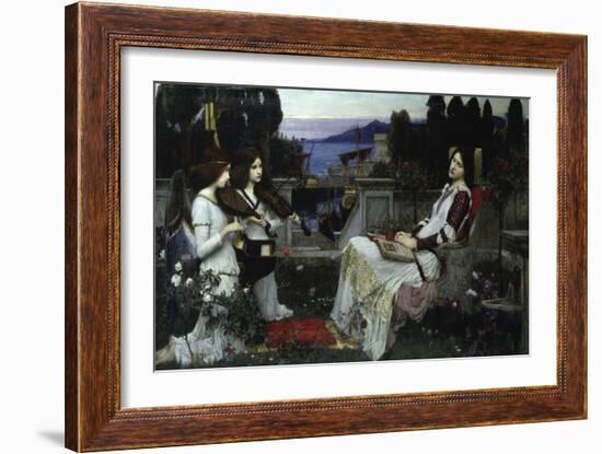 Saint Cecilia-John William Waterhouse-Framed Giclee Print