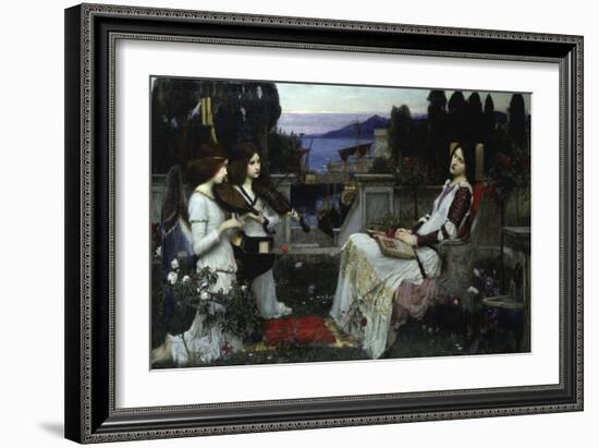 Saint Cecilia-John William Waterhouse-Framed Giclee Print