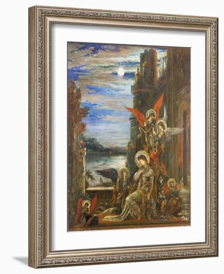 Saint Cecilia-Gustave Moreau-Framed Giclee Print