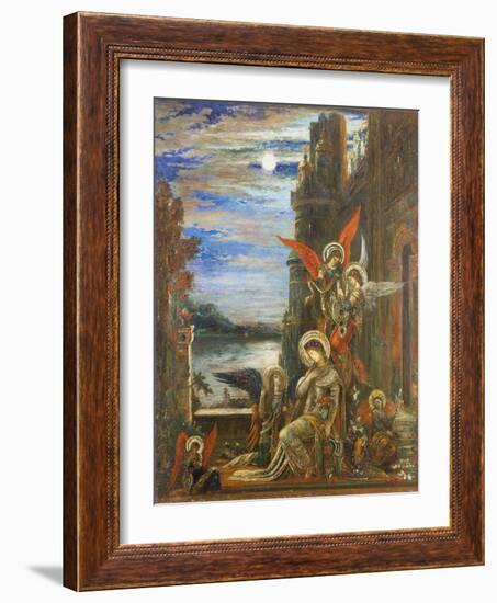 Saint Cecilia-Gustave Moreau-Framed Giclee Print