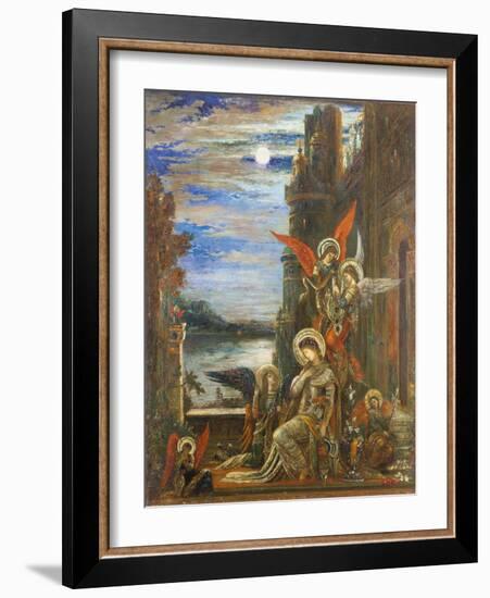 Saint Cecilia-Gustave Moreau-Framed Giclee Print