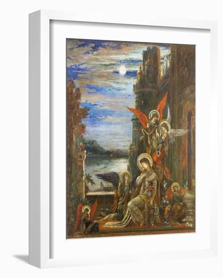 Saint Cecilia-Gustave Moreau-Framed Giclee Print