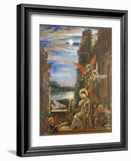 Saint Cecilia-Gustave Moreau-Framed Giclee Print