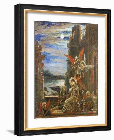 Saint Cecilia-Gustave Moreau-Framed Giclee Print